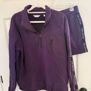 Peloton Purple Activewear Matching Set